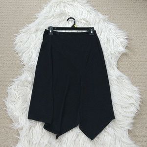 2/$10 Black skirt with front slit
